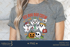 ICU Boo Boo Crew PNG |Funny Halloween Nurse Product Image 5