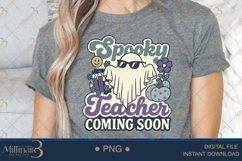 Spooky Teacher Coming Soon PNG | Halloween Sublimation Desig Product Image 5