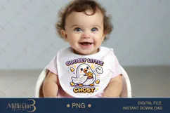 Goosey Little Ghost PNG, Cute Ghost Goose PNG, Halloween Dig Product Image 5