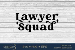 Lawyer SquadSVG PNG Sublimation |Law Graduate SVG Product Image 5