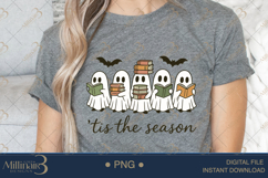 Halloween Book Lover PNG| Fall Reading Design Product Image 5