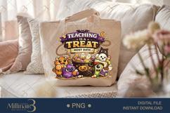 Teaching Is A Treat Most Days PNG, Funny Halloween Teacher Product Image 5