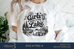 Funny Lake Vacation Quotes SVG PNG Bundle, Lake Trip Shirt Product Image 6