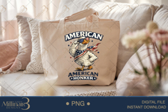 American Honker PNG, Funny Patriotic Goose Sublimation Desig Product Image 5