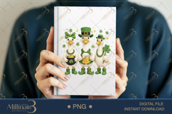 Lucky Duck St Patricks Day PNG, Cute Irish Duck Clipart Product Image 5
