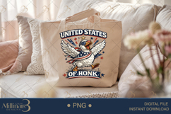 United States Of Honk PNG, Funny Patriotic Goose Sublimation Product Image 5