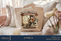 Trash Panda Social Club PNG, Funny Raccoon Digital Design, M Product Image 5