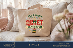 My Classroom Is on the Naughty List PNG | Funny Christmas Te Product Image 5