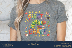 First Grade Caterpillar PNG Inspirational Quote Product Image 5