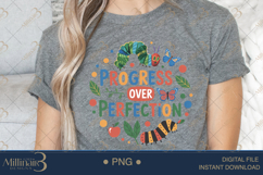 Progress Over Perfection Teacher PNG |Teacher Inspiration Product Image 5