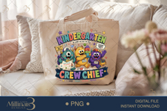 Kindergarten Crew Chief PNG, Funny Teacher Design for Kinder Product Image 5