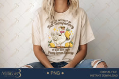 Funny Sarcastic Goose PNG | Sassy Summer Clipart|Funny Summe Product Image 4