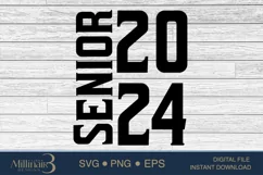Senior 2024 SVG PNG Sublimation | Class of 2024|Graduation Product Image 5