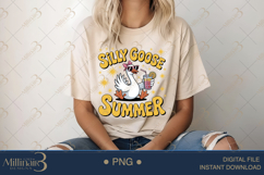 Silly Goose PNG | Funny Summer Goose Clipart Product Image 5