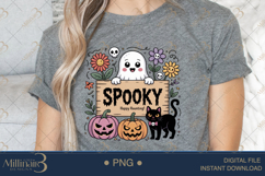 Spooky Happy Haunting PNG | Halloween Sublimation Product Image 5