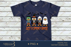 Just A Spooky Halloween Goose PNG |Kids Halloween Clipart Product Image 4