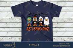 Just A Spooky Halloween Goose PNG |Kids Halloween Clipart Product Image 4