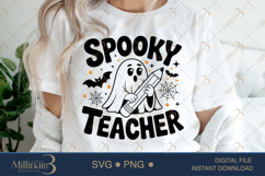 Spooky Teacher Svg,Spooky Teacher Era Svg,Halloween Spooky T Product Image 5