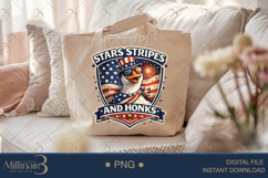 Funny Americana Goose Collection PNG Bundle, 20 Patriotic Product Image 6