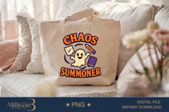 Chaos Summoner PNG, Funny Chaos Quote Design, Sarcastic Subl Product Image 5