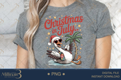 Christmas in July Goose Sublimation PNG | Goose Lover PNG Product Image 5