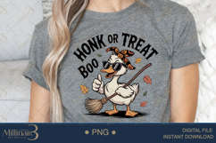 Honk or Treat Halloween Goose Sublimation PNG| Happy Hallowe Product Image 4