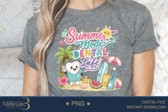Summer Mode Dental Life PNG, Cute Dental Assistant Summer Su Product Image 5