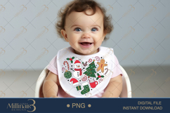 Cute Christmas Heart Clipart PNG | Holiday Doodle Illustrati Product Image 5