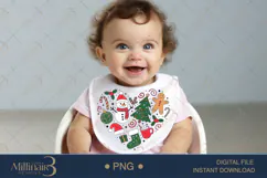 Cute Christmas Heart Clipart PNG | Holiday Doodle Illustrati Product Image 5