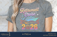 Retired Cruising Vacation Trip PNG|Retirement Party Product Image 4