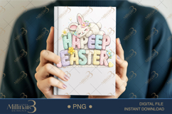 Hapeep Easter PNG, Crochet Easter Sublimation Design, Cute P Product Image 5