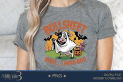 Bull Sheet Halloween Sublimation PNG | Happy Halloween Product Image 5