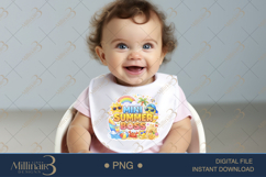 Mini Summer Boss PNG, Cute Kawaii Kids Summer Clipart with Product Image 5