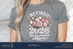 Retired 2026 PNG |Retirement Party Product Image 5