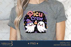 Pediatric ICU Halloween PNG |Funny Halloween Nurse Product Image 5