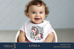 Magically Festive Christmas Unicorn PNG | Cute Sublimation C Product Image 5