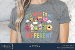 It&#039;s Okay To Be Different PNG| Puzzle Piece Autism Awarenes Product Image 5