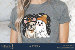 Spooky Season Paw PNG |Ghost Dog, Pumpkin Pu Product Image 5