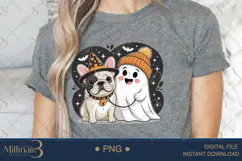 Spooky Season Paw PNG |Ghost Dog, Pumpkin Pu Product Image 5