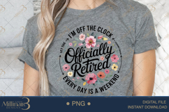 Officially Retired PNG |Retirement Party Product Image 5