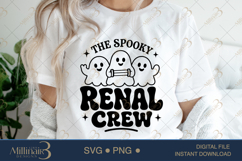 The Spooky Renal Crew SVG PNG, Funny Renal Nurse Halloween Product Image 5