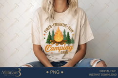 Life Is Better Campfire PNG | Cozy Camping Sublimation Product Image 5