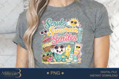 crubs Sunscreen and Smiles PNG, Cute Summer Healthcare Subli Product Image 5