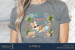 Ocean Breeze Teacher Life PNG Cute Teacher Summer Clipart | Product Image 5