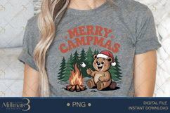 Merry Campmas PNG Sublimation Product Image 5