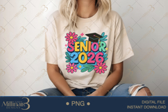 Boho Senior Flower 2026 PNG, Class of 2006 ,Proud Mo Product Image 5