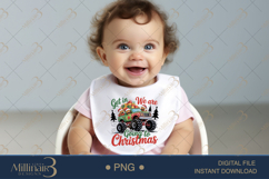 Monster Truck Christmas PNG | Funny Holiday Clipart with Gin Product Image 5