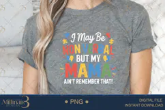 I May Be Non Verbal But My Mama PNG | Puzzle Piece Autism Aw Product Image 5