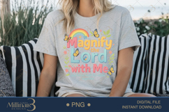 Magnify The Lord And Exalt His Name Together PNG, VBS Crew Product Image 5