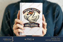 Proudly Honking Since 1776 PNG, Funny Patriotic Goose Sublim Product Image 6